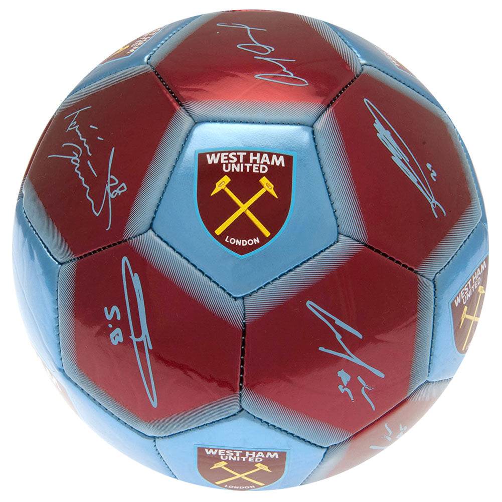 West Ham United FC Sig 26 Football - Gift Arch