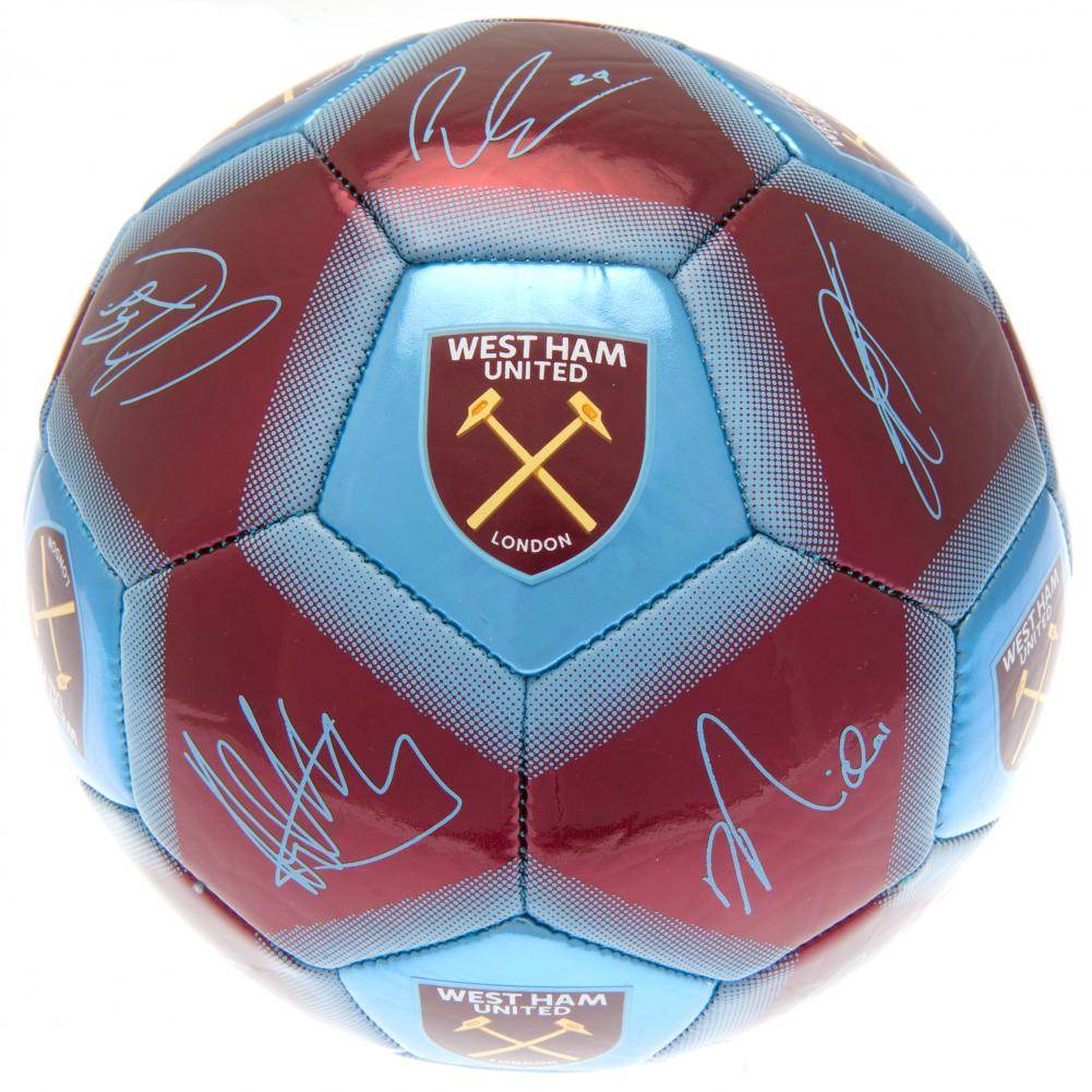 West Ham United FC Signature Football - Gift Arch