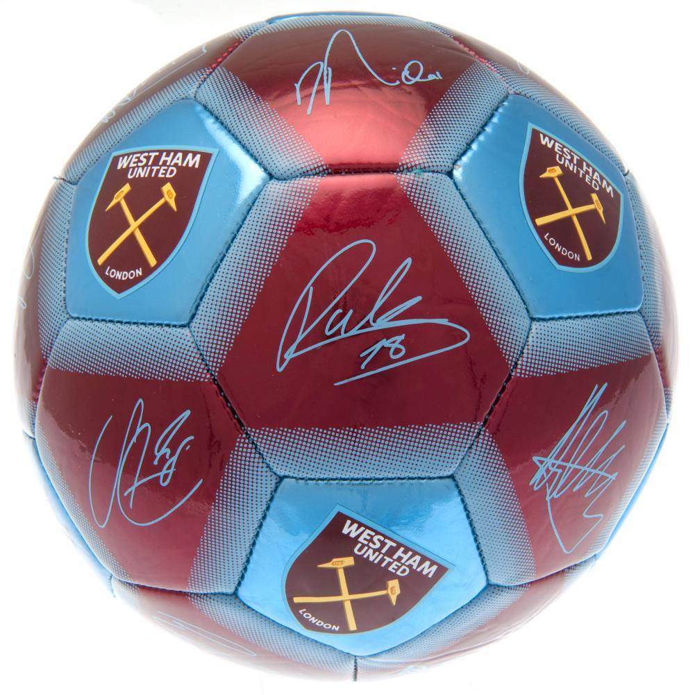 West Ham United FC Signature Football - Gift Arch