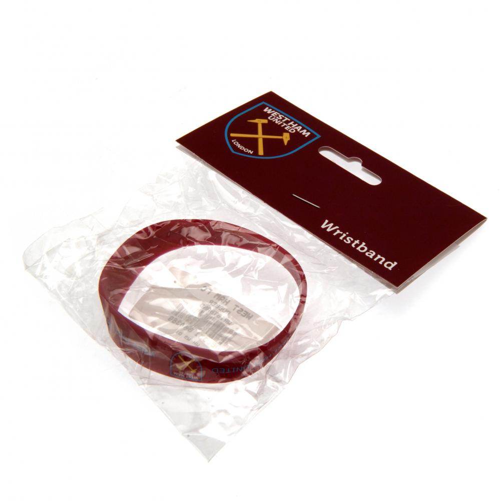 West Ham United FC Silicone Wristband - Gift Arch