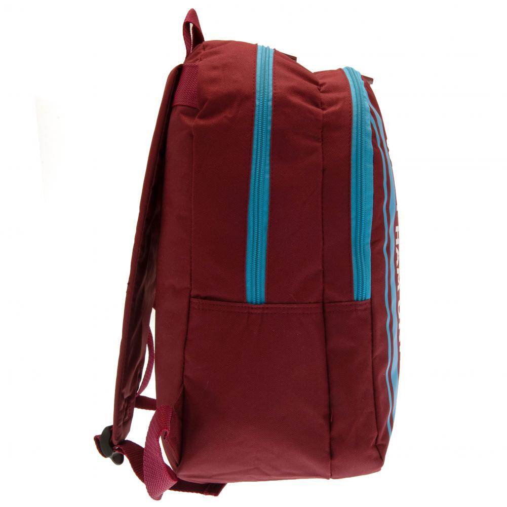 West Ham United FC Stripe Backpack - Gift Arch