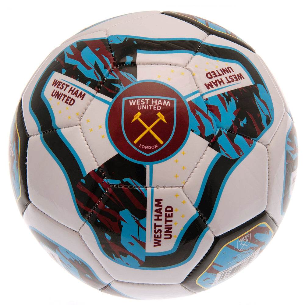 West Ham United FC Tracer Football - Gift Arch