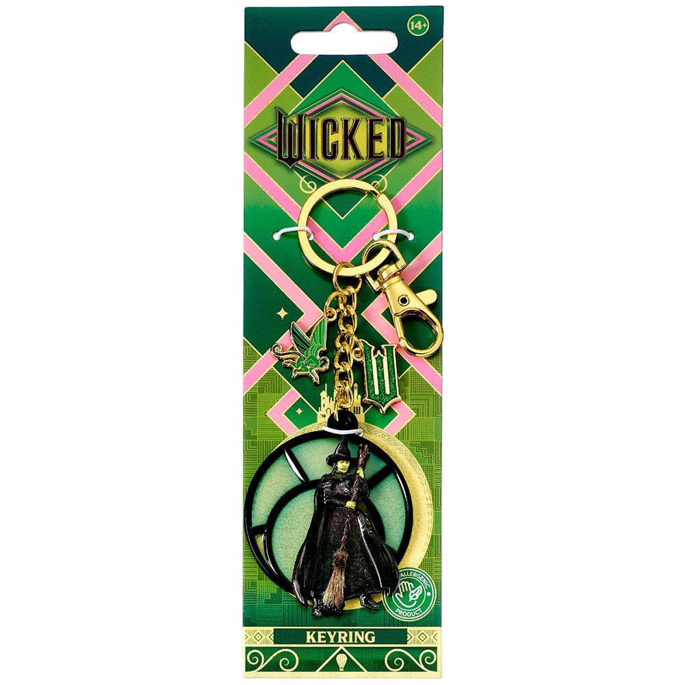 Wicked Elphaba Window Charm Keyring - Gift Arch