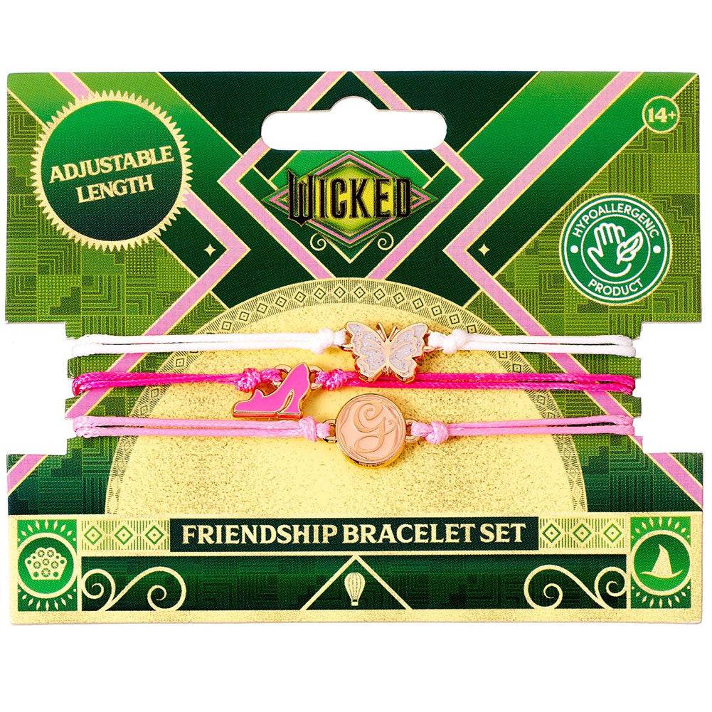 Wicked Glinda Friendship Bracelet Set - Gift Arch