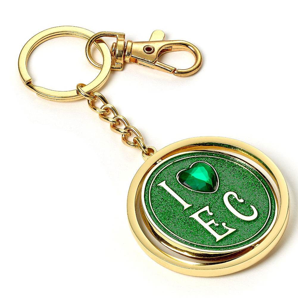 Wicked I Love Emerald City Spinner Keyring - Gift Arch