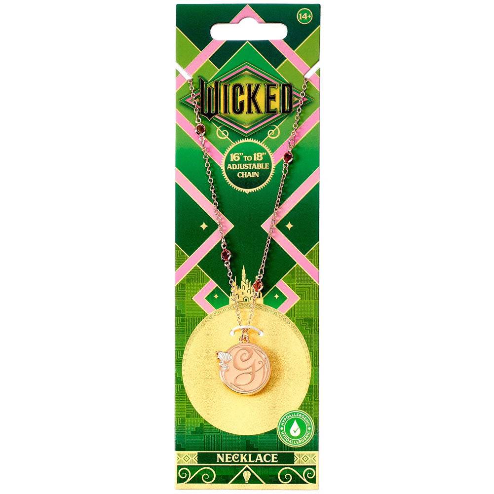 Wicked Rose Gold Plated Glinda Necklace - Gift Arch