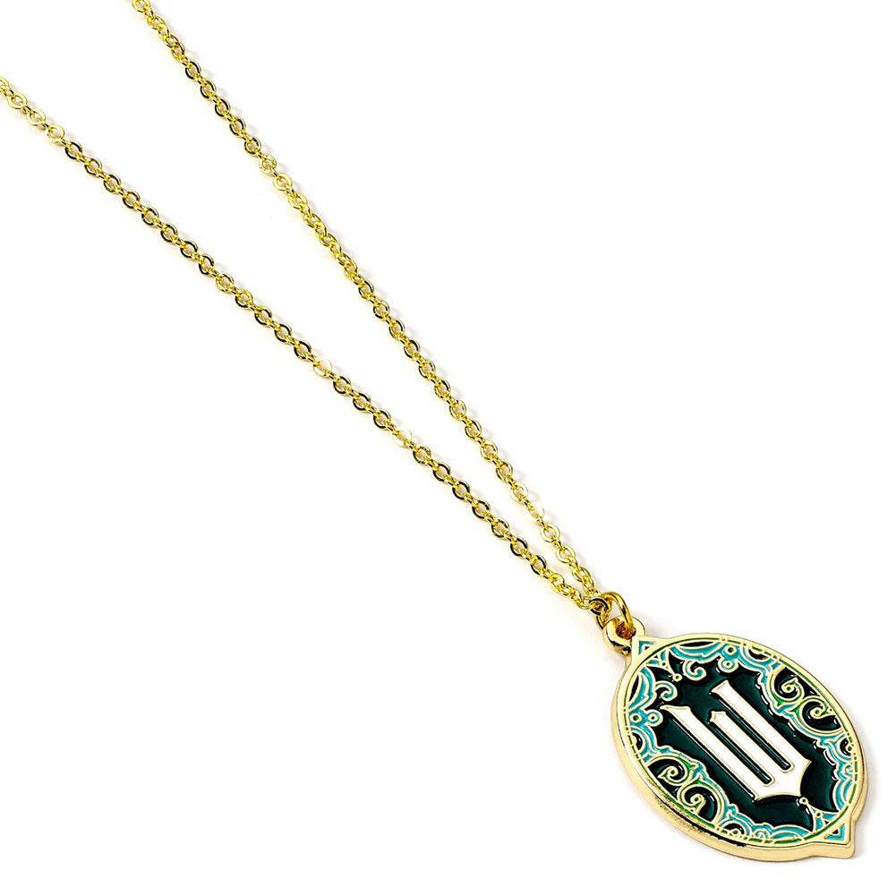 Wicked Silver Plated Emerald City Necklace - Gift Arch