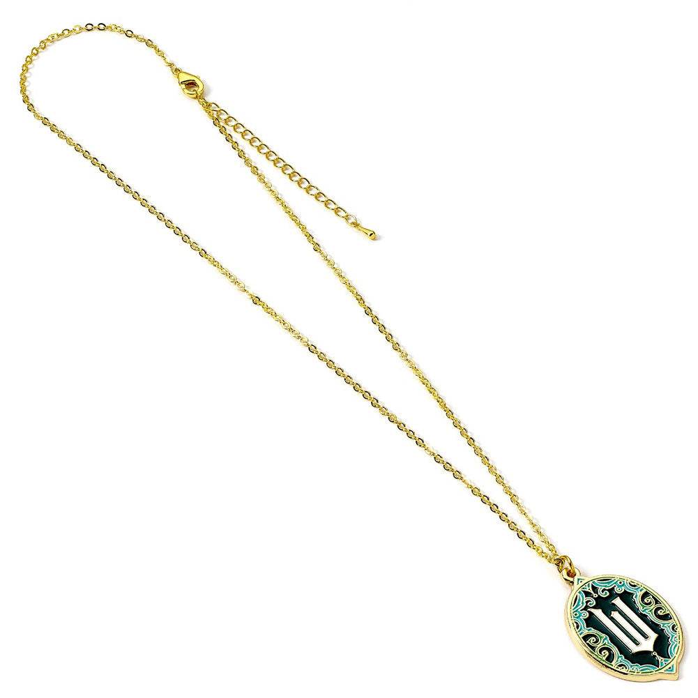 Wicked Silver Plated Emerald City Necklace - Gift Arch