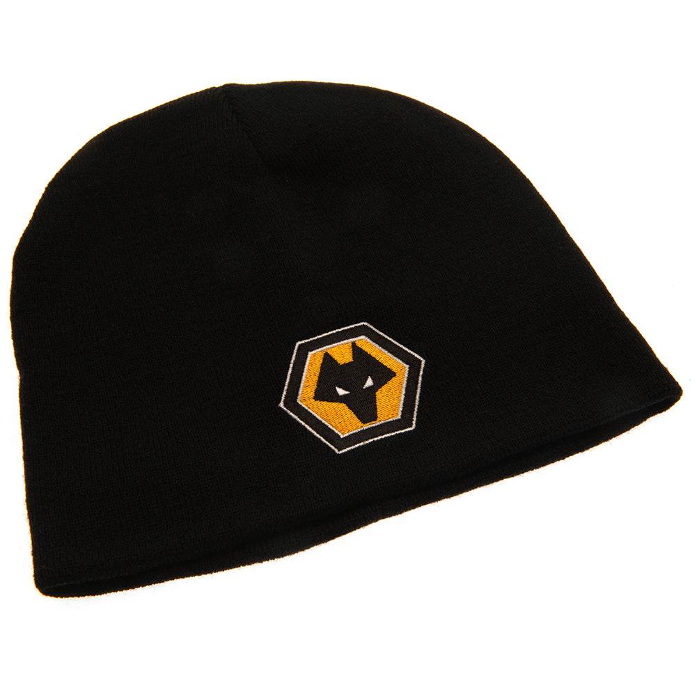 Wolverhampton Wanderers FC Black Beanie - Gift Arch
