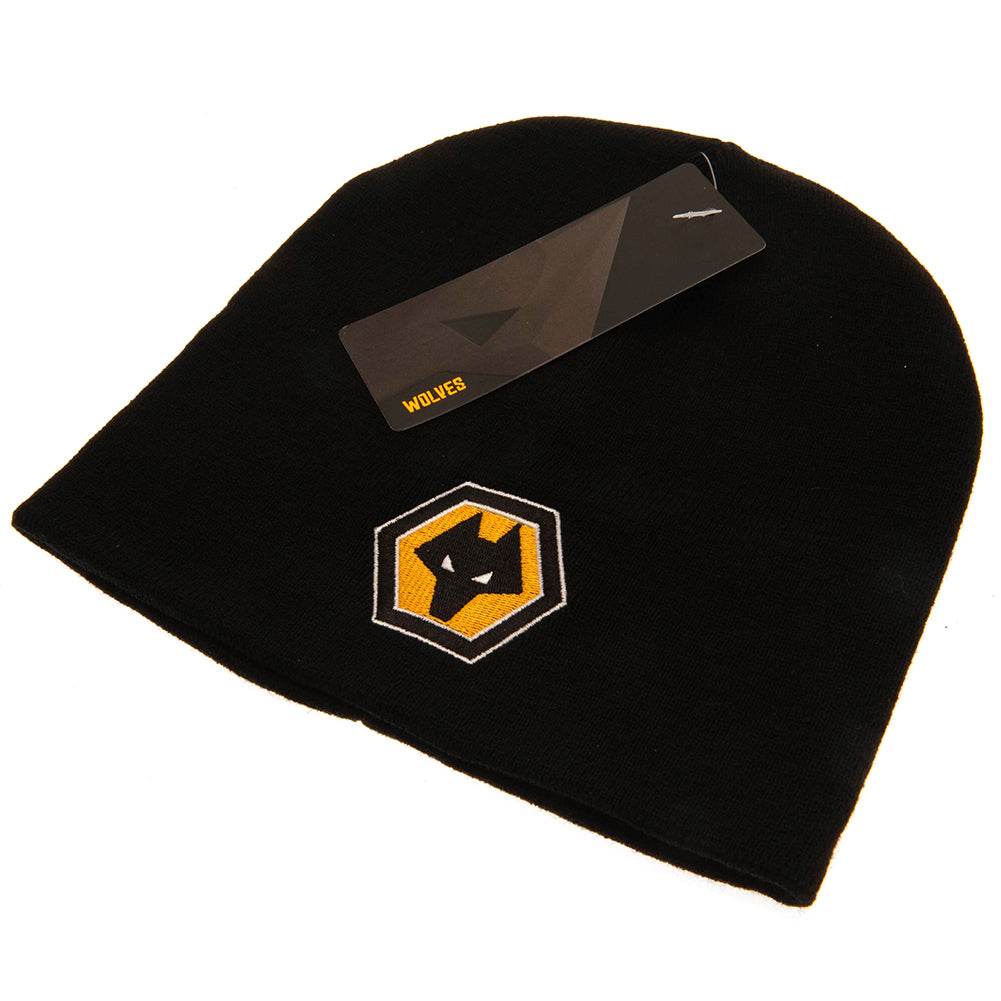 Wolverhampton Wanderers FC Black Beanie - Gift Arch