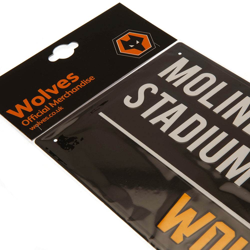 Wolverhampton Wanderers FC Colour Street Sign - Gift Arch