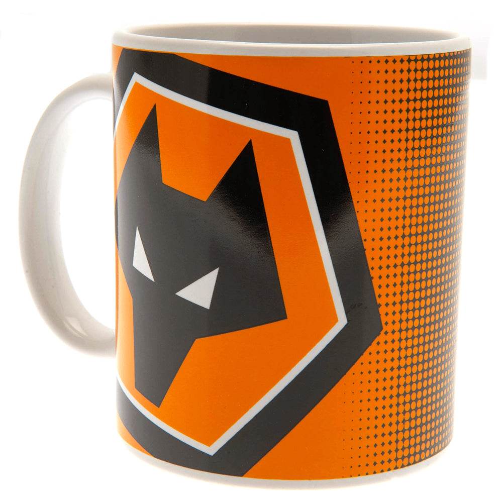 Wolverhampton Wanderers FC Halftone Mug - Gift Arch