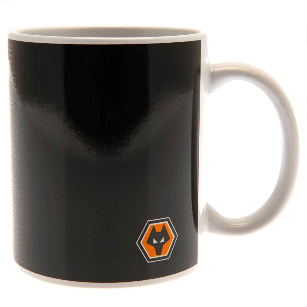 Wolverhampton Wanderers FC Halftone Mug - Gift Arch