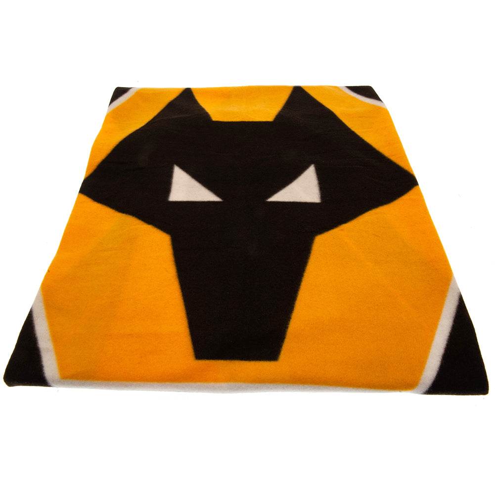 Wolverhampton Wanderers FC Pulse Fleece Blanket - Gift Arch