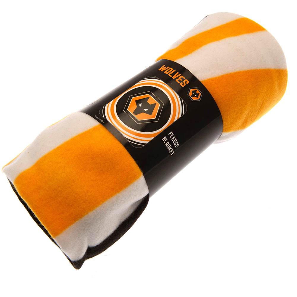 Wolverhampton Wanderers FC Pulse Fleece Blanket - Gift Arch