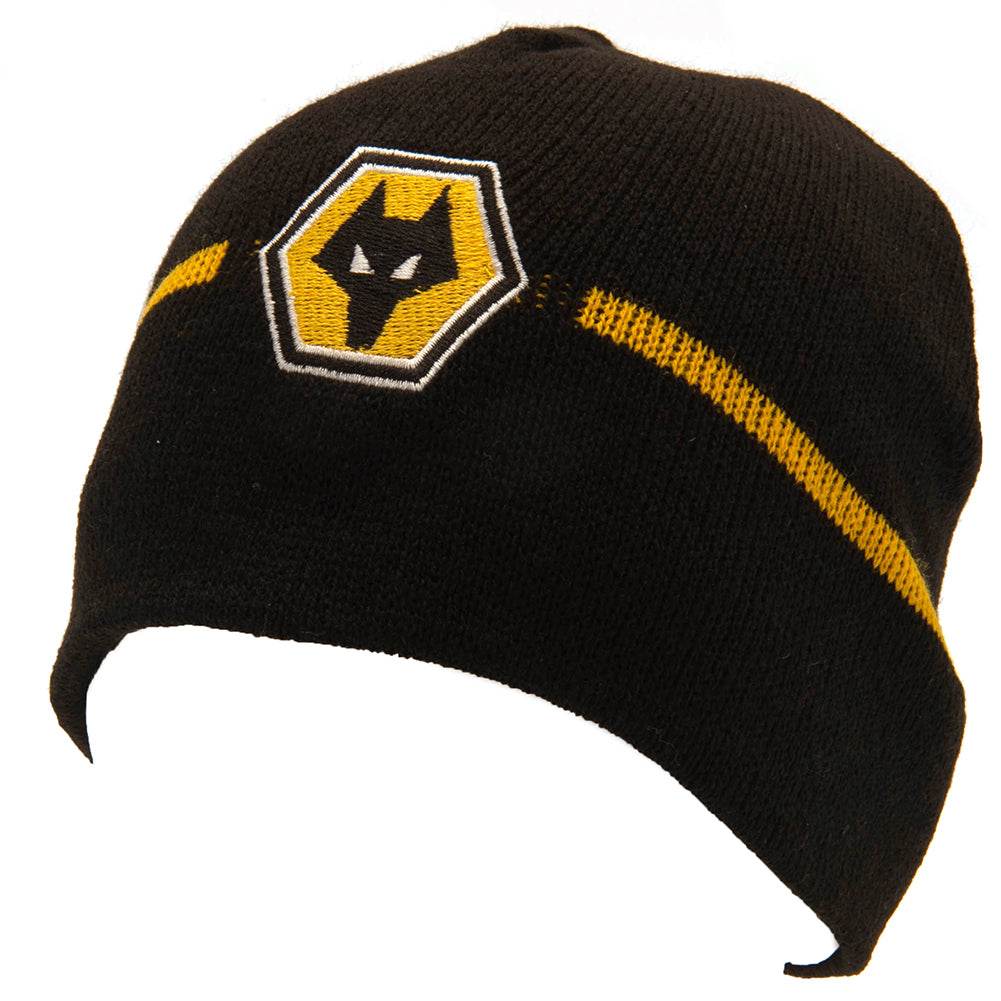 Wolverhampton Wanderers FC Stripe Beanie - Gift Arch