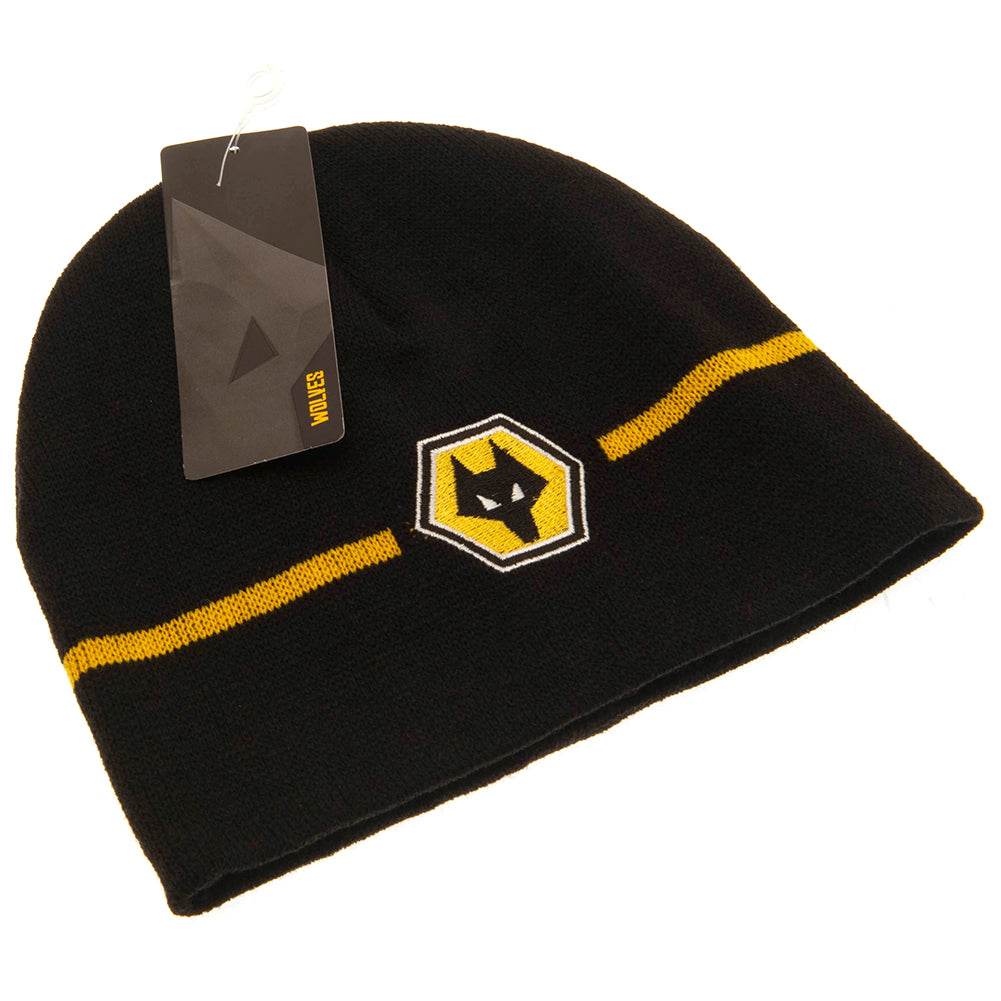 Wolverhampton Wanderers FC Stripe Beanie - Gift Arch