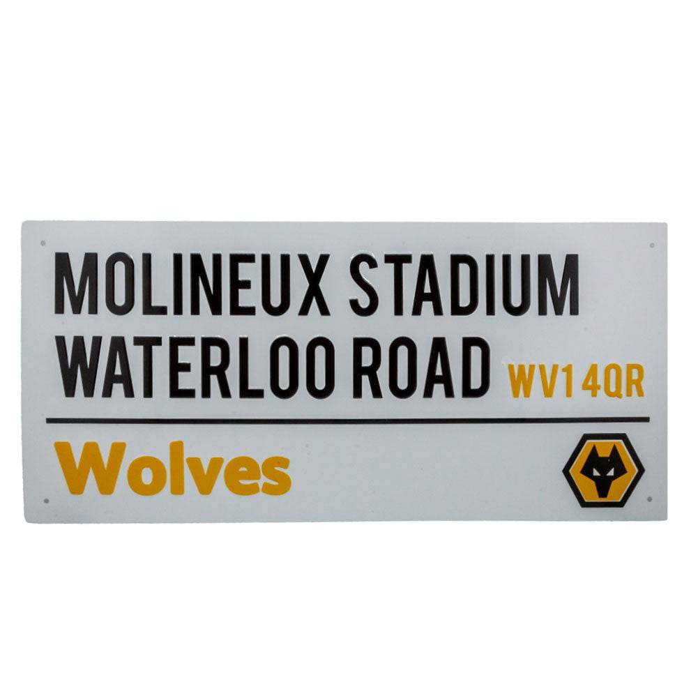 Wolverhampton Wanderers FC White Street Sign - Gift Arch