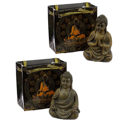 Thai Buddha Figure in a Mini Gift Bag - Buddha & Ganesh