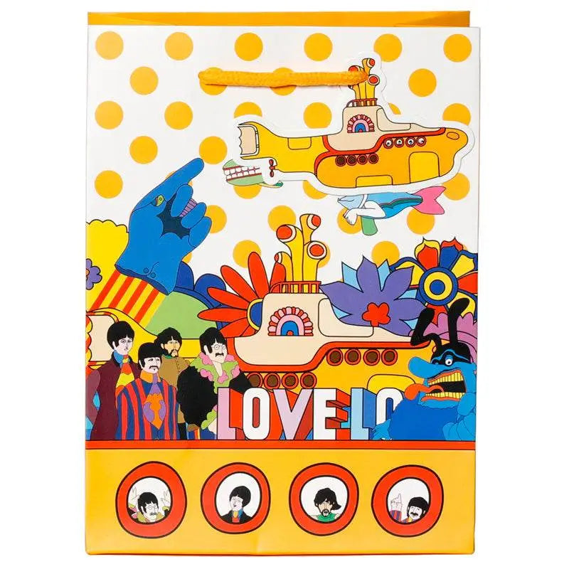 The Beatles Yellow Submarine LOVE Gift Bag Medium - Tech & Music Gifts