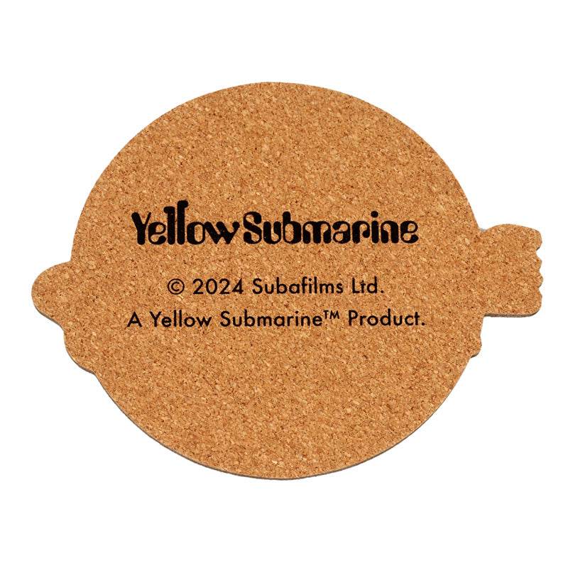 The Beatles Yellow Submarine Set of 4 Cork Coasters - Gift Arch