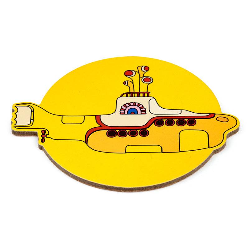 The Beatles Yellow Submarine Set of 4 Cork Coasters - Gift Arch