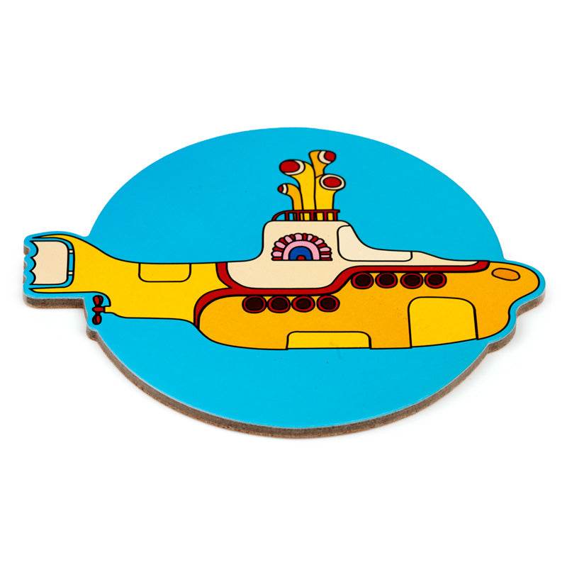 The Beatles Yellow Submarine Set of 4 Cork Coasters - Gift Arch