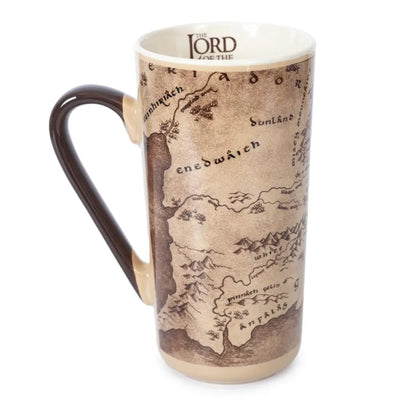 The Lord Of The Rings Map Grande Latte Mug
