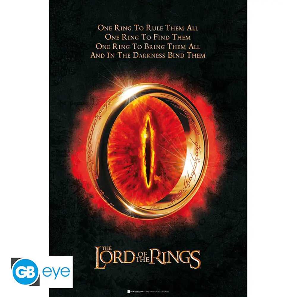 The Lord Of The Rings Poster One Ring 68