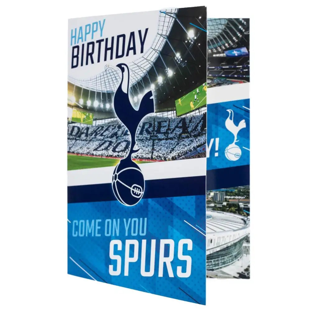 Tottenham Hotspur FC Musical Birthday Card