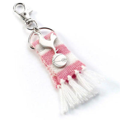 Tottenham Hotspur FC Pink Bar Scarf Bag Charm