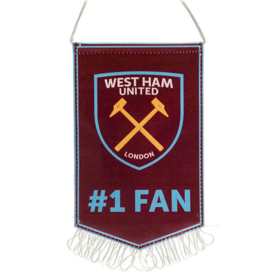 West Ham United FC No.1 Fan Mini Pennant