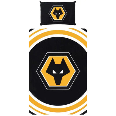 Wolverhampton Wanderers FC Pulse Single Duvet Set