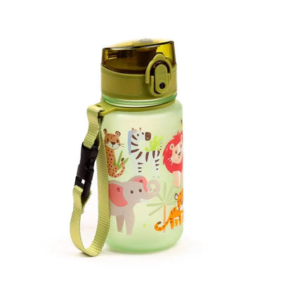Zooniverse Pop Top 350ml Shatterproof Children’s Bottle - Zoo Safari & Wildlife Parks
