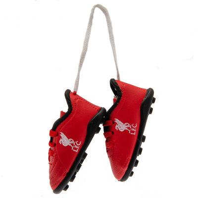 Liverpool FC Black & Red Mini Football Boots - Gift Arch