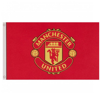 Manchester United FC Core Crest Flag - Gift Arch