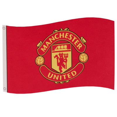Manchester United FC Core Crest Flag - Gift Arch