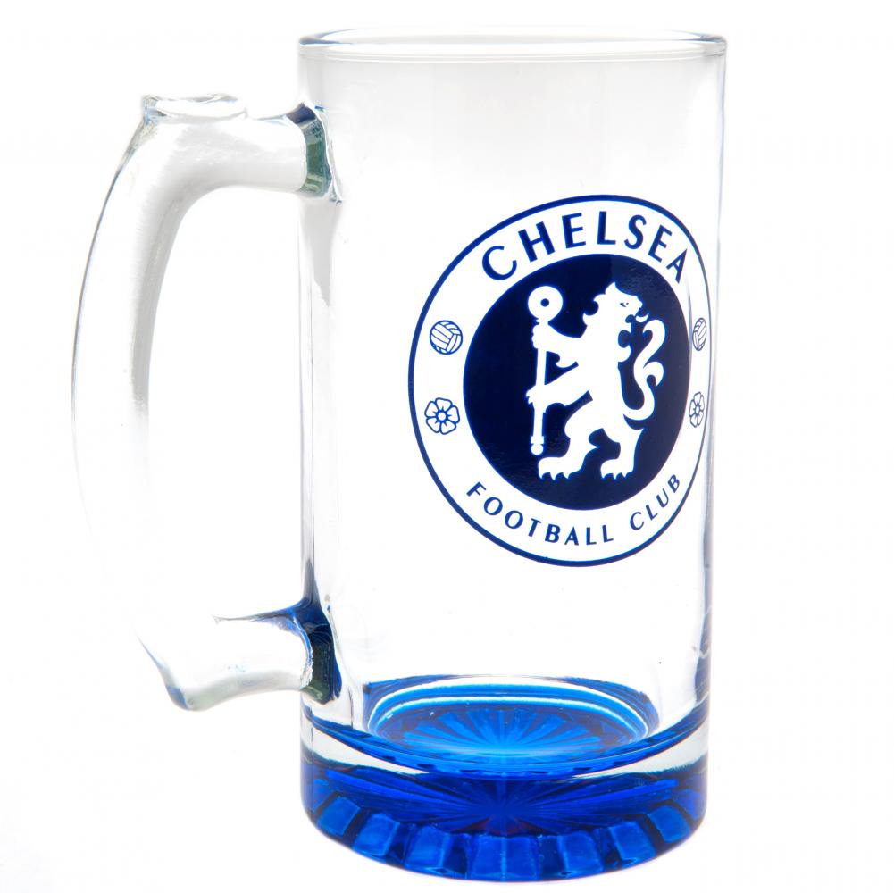 Chelsea FC Stein Glass Tankard - Gift Arch