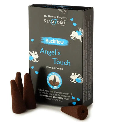 37481 Stamford Backflow Incense Cones Angels Touch - Incense Sticks & Cones