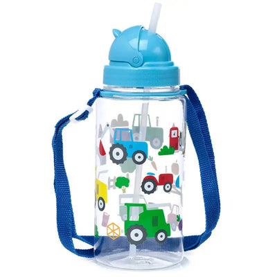 450ml Children’s Shatterproof Water Bottle Little Tractors - Gardens Countryside & Farm Parks