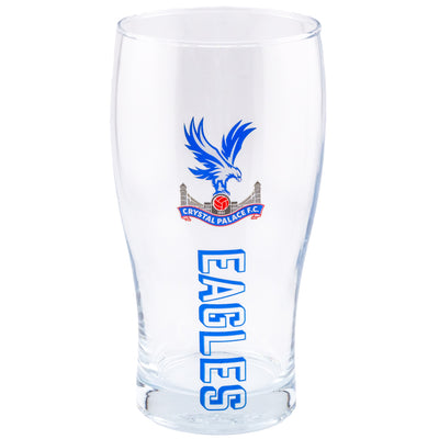 Crystal Palace FC Tulip Pint Glass - Gift Arch