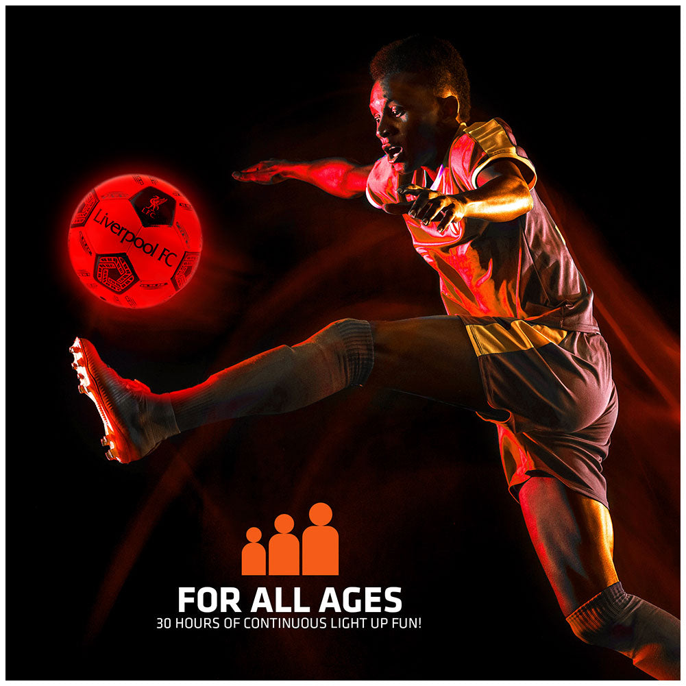 Liverpool FC LED Glow Football - Gift Arch