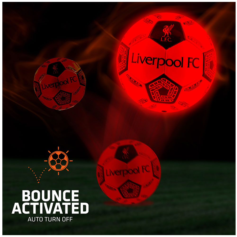Liverpool FC LED Glow Football - Gift Arch