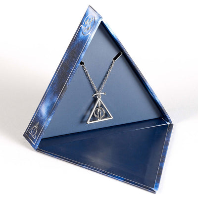 Harry Potter Spinning Deathly Hallows Necklace Gift Box - Gift Arch