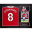Manchester United FC Bruno Fernandes Shirts (Framed) - Gift Arch