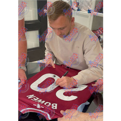 West Ham United FC Bowen Signed Shirt (Framed) - Gift Arch