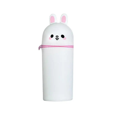 Adoramals Frances the Rabbit Silicone Upright Pencil Case - Gardens Countryside & Farm Parks