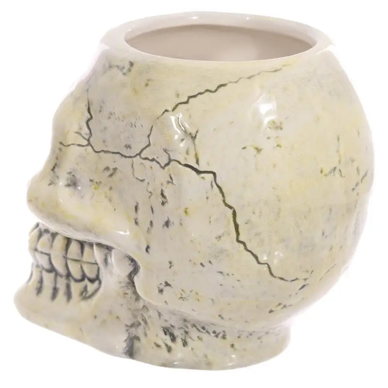 Ancient Skull Head Ceramic Shaped Mug