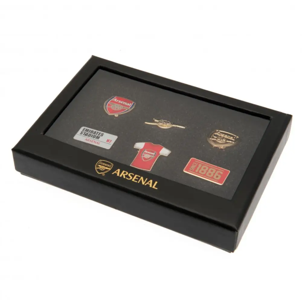 Arsenal FC 6pc Badge Set
