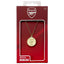 Arsenal FC Gold Finish Crest Necklace